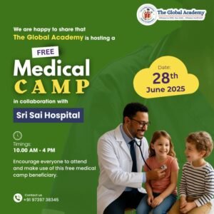 Free Medical Camp at The Global Academy